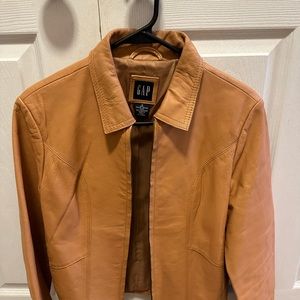 GAP Leather Jacket - Camel color, great condition.
